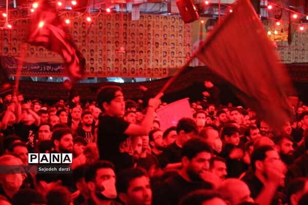 مراسم وداع با پیکر پاک شهدای مدافع حرم در بابل