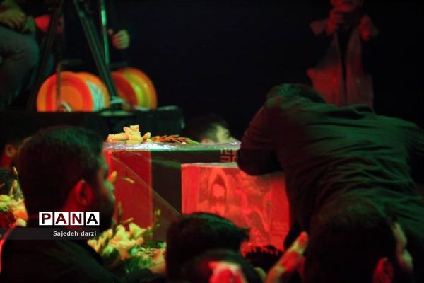 مراسم وداع با پیکر پاک شهدای مدافع حرم در بابل