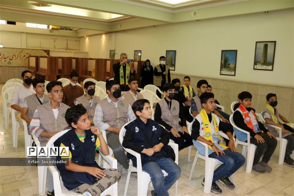 اختتامیه دوره خبرنگاری (بخش پسران).