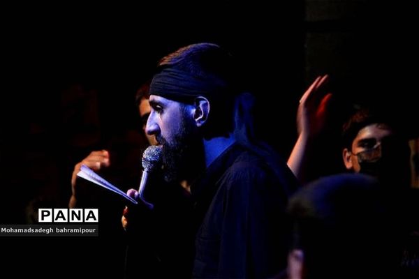 عزاداری  جوانان هیات میثاق و انصار المهدی  شهر یاسوج