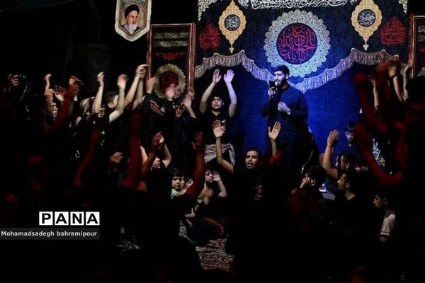 عزاداری  جوانان هیات میثاق و انصار المهدی  شهر یاسوج