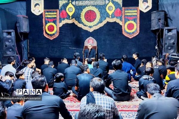 عزاداری  جوانان هیات میثاق و انصار المهدی  شهر یاسوج