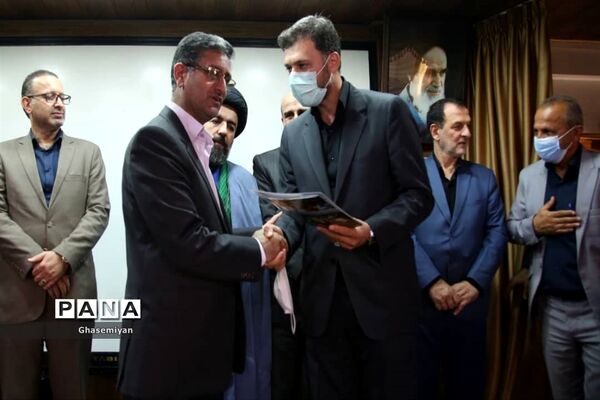 تودیع و معارفه مدیر آموزش و پرورش شهرستان عباس آباد