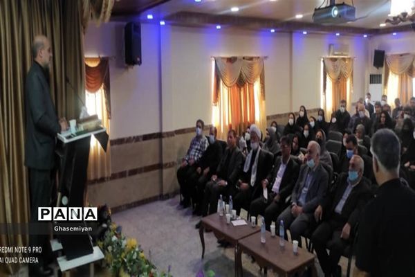 تودیع و معارفه مدیر آموزش و پرورش شهرستان عباس آباد