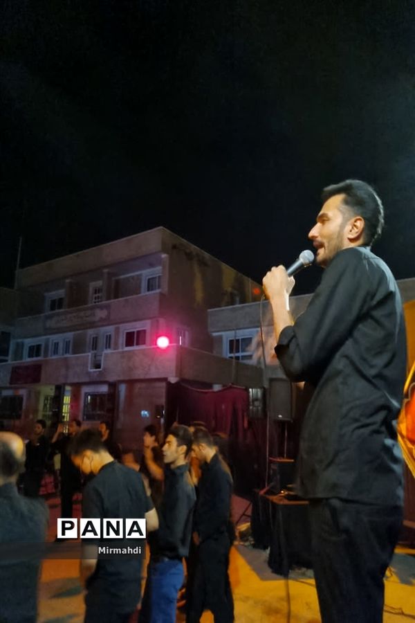 مراسم  عزاداری هیات انصار القرآن در شهرستان گلپایگان