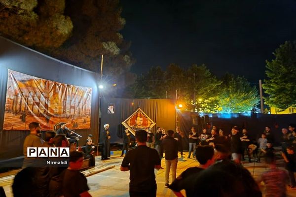 مراسم  عزاداری هیات انصار القرآن در شهرستان گلپایگان