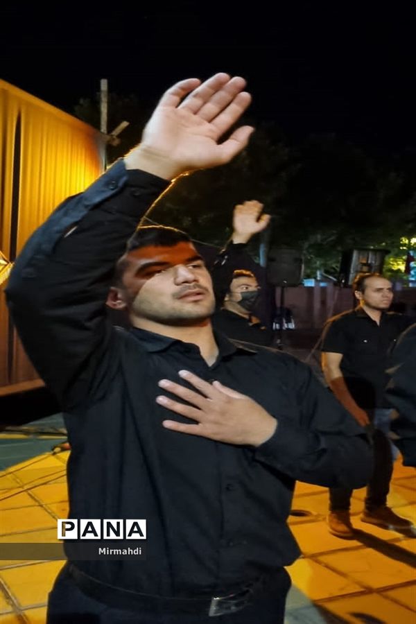 مراسم  عزاداری هیات انصار القرآن در شهرستان گلپایگان