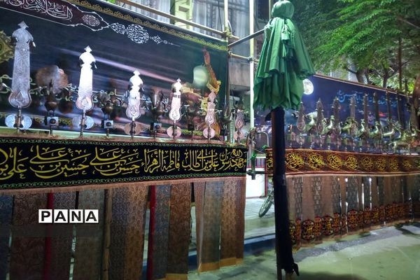 عزاداری حسینی با حضور پرشور عاشقان در ورامین