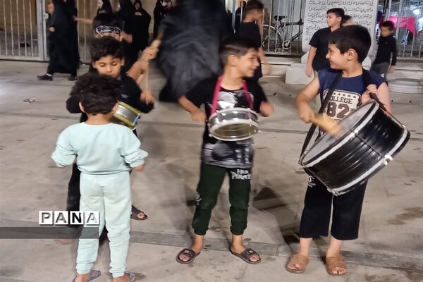 عزاداری حسینی با حضور پرشور عاشقان در ورامین