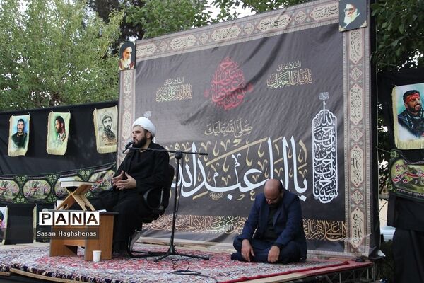 سوگواری هیات فرهنگیان آموزش و پرورش اسلامشهر در شب تاسوعای حسینی