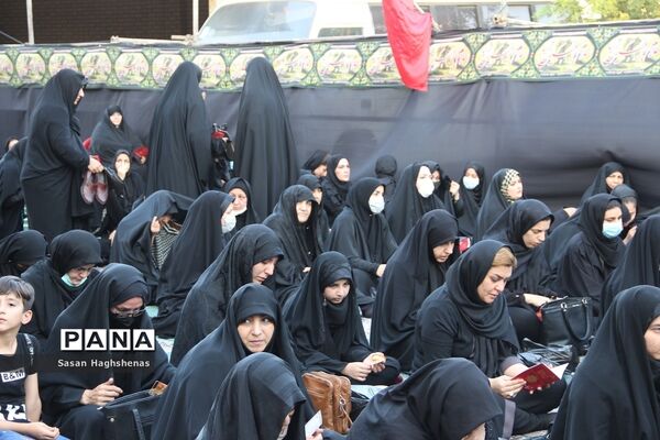 سوگواری هیات فرهنگیان آموزش و پرورش اسلامشهر در شب تاسوعای حسینی