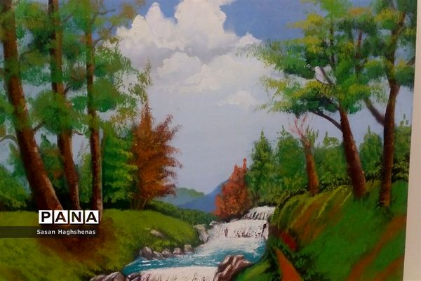 نمایشگاه نقاشی گروهی بازباران دراسلامشهر