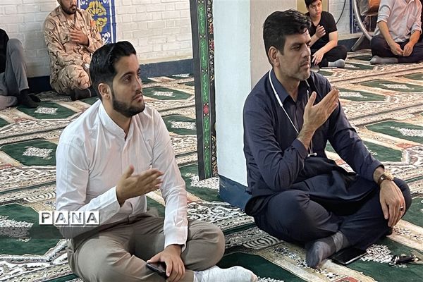 مجلس عزای امام حسین (ع)  در اداره آموزش و پرورش ناحیه یک اهواز