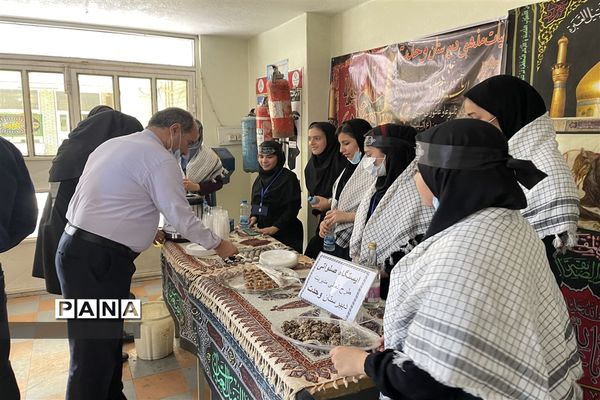 مجلس عزای امام حسین (ع)  در اداره آموزش و پرورش ناحیه یک اهواز