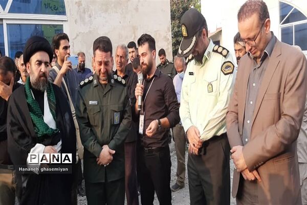 مراسم استقبال از شهید مدافع حرم «مصطفی تاش موسی» درشهرستان  عباس آباد