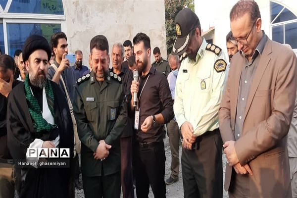 مراسم استقبال از شهید مدافع حرم «مصطفی تاش موسی» درشهرستان  عباس آباد