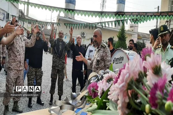 مراسم استقبال از شهید مدافع حرم «مصطفی تاش موسی» درشهرستان  عباس آباد