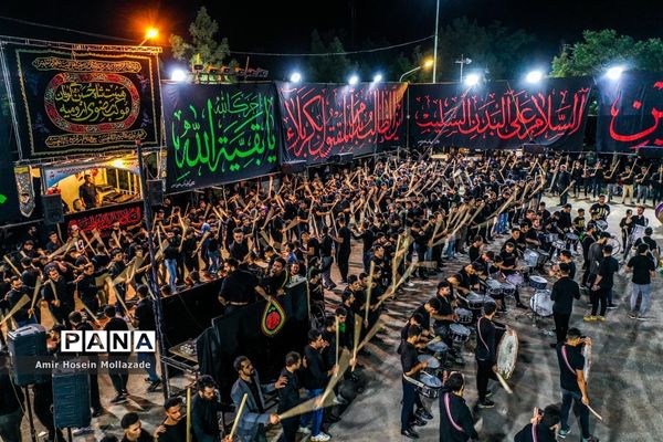 عزاداری شب ششم محرم در موکب رضوی ارومیه