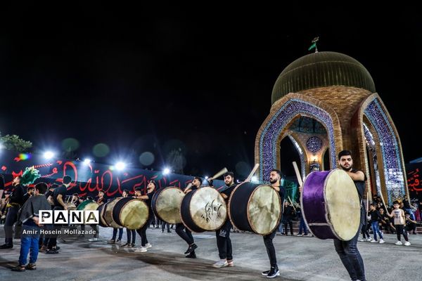 عزاداری شب ششم محرم در موکب رضوی ارومیه