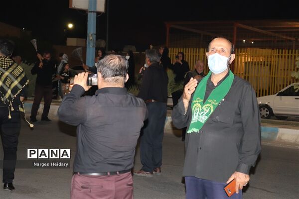 برگزاری مراسم زنجیر زنی و سنج و دمام در شهرستان امیدیه