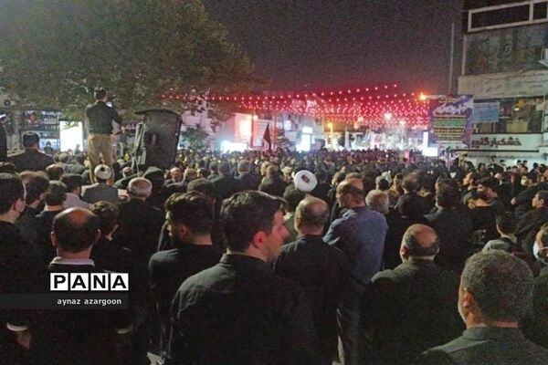 وداع با پیکر شهدای مدافع حرم در قائمشهر