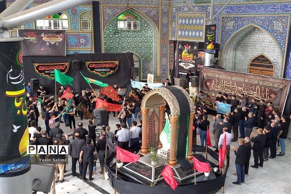 برگزاری مراسم سوگواری  (احلی من العسل ) در شهرستان بابل