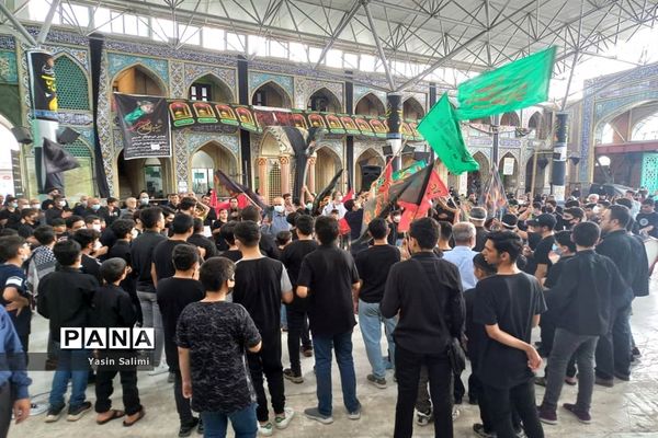 برگزاری مراسم سوگواری  (احلی من العسل ) در شهرستان بابل