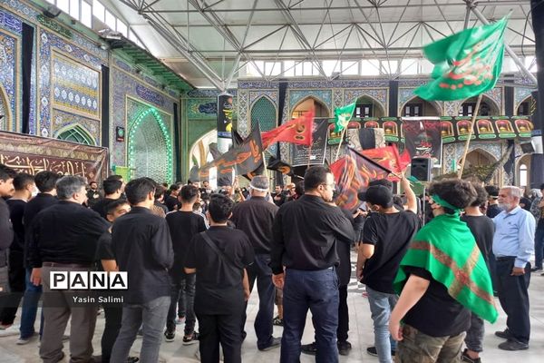 برگزاری مراسم سوگواری  (احلی من العسل ) در شهرستان بابل