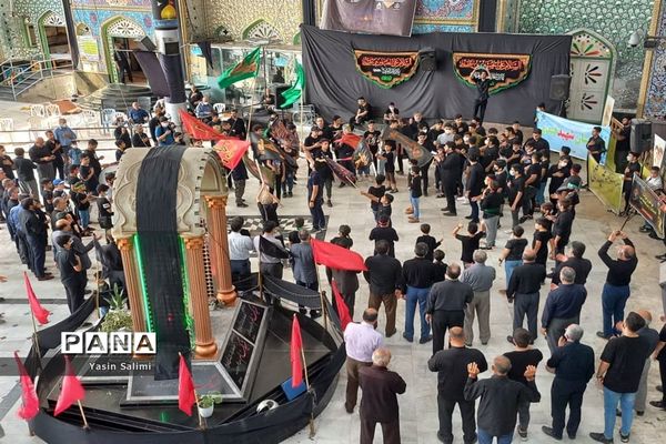 برگزاری مراسم سوگواری  (احلی من العسل ) در شهرستان بابل