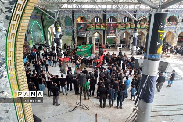 برگزاری مراسم سوگواری  (احلی من العسل ) در شهرستان بابل