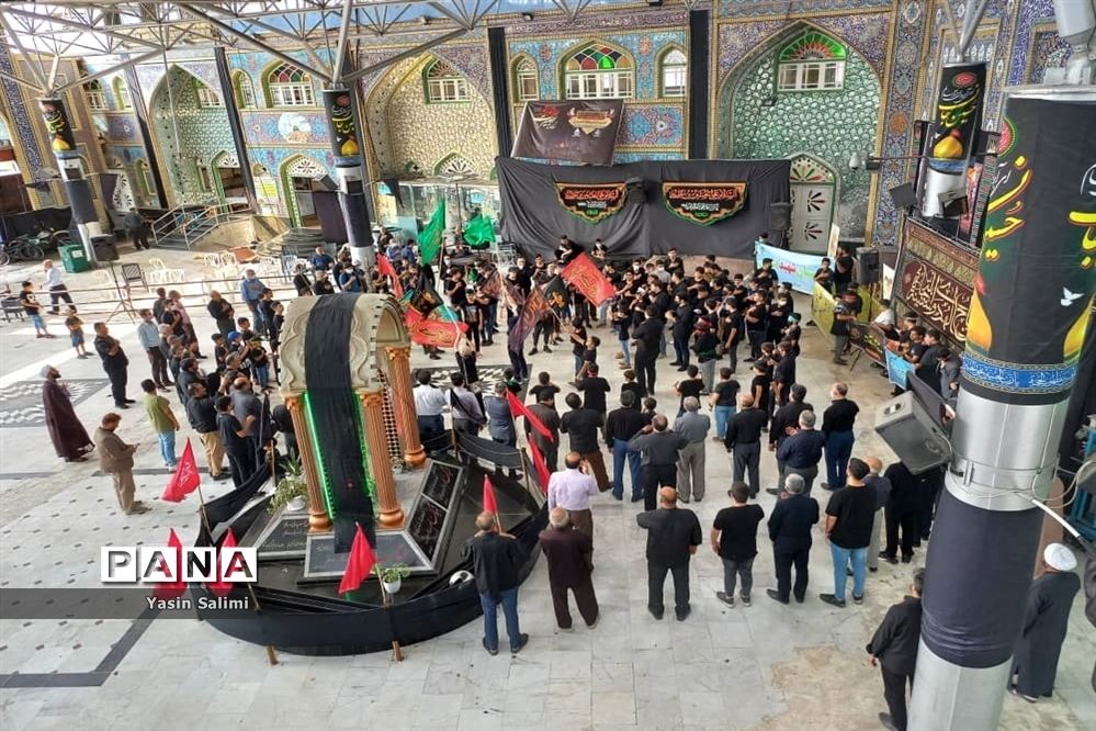 برگزاری مراسم سوگواری  (احلی من العسل ) در شهرستان بابل