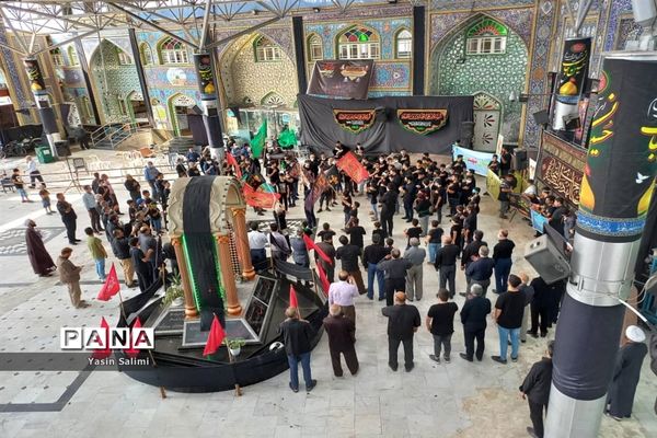 برگزاری مراسم سوگواری  (احلی من العسل ) در شهرستان بابل