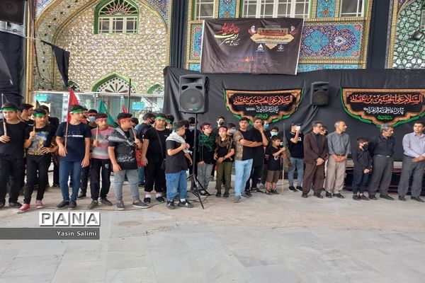 برگزاری مراسم سوگواری  (احلی من العسل ) در شهرستان بابل