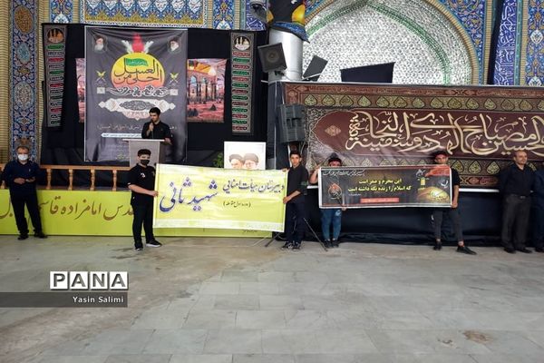 برگزاری مراسم سوگواری  (احلی من العسل ) در شهرستان بابل