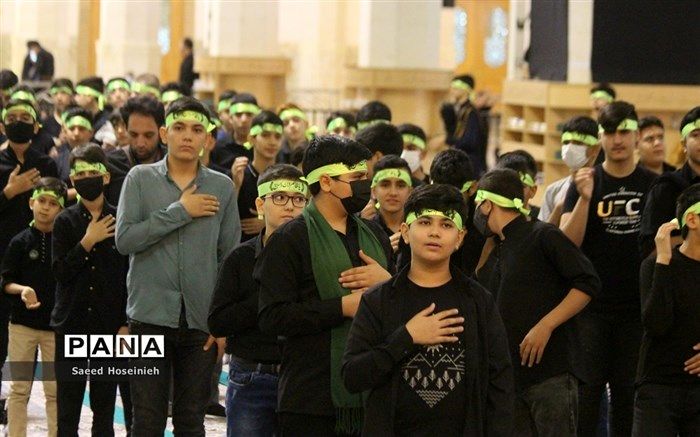 برگزاری سوگواری  احلی من العسل در آموزش و پرورش استان البرز/فیلم