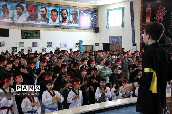 سوگواره احلی من العسل دانش‌آموزان شهرستان اسلامشهر