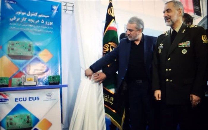 رونمایی از سیستم کنترل موتور یورو 5 دریچه گاز برقی