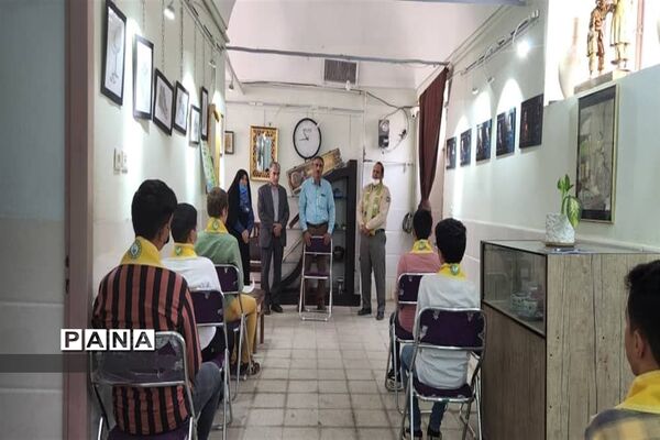 بازدید از پایگاه‌های تابستانی پیشتازان استان یزد