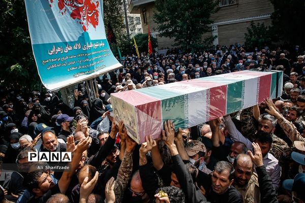 مراسم تشییع و تدفین پیکر شهید گمنام