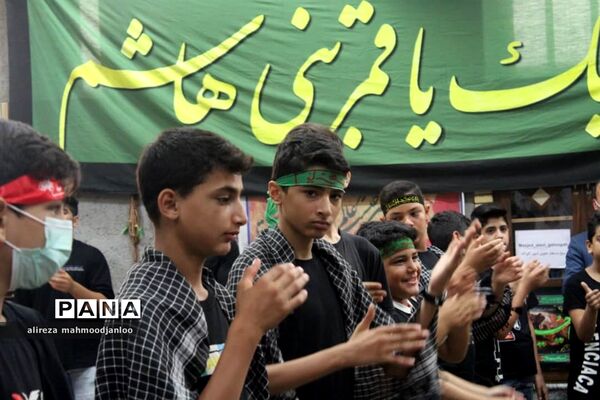 سوگواره فرزندان مکتب حضرت قاسم در گلوگاه