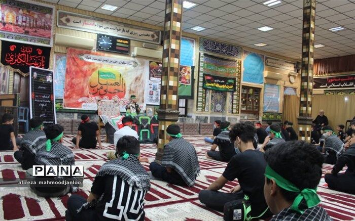سوگواره فرزندان مکتب حضرت قاسم در گلوگاه