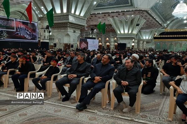 آیین سوگواره احلی من العسل در مرقد مطهر امام خمینی(ره)