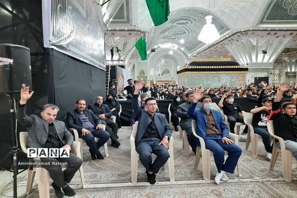 آیین سوگواره احلی من العسل در مرقد مطهر امام خمینی(ره)