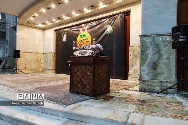 آیین سوگواره احلی من العسل در مرقد مطهر امام خمینی(ره)