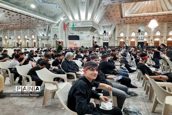 آیین سوگواره احلی من العسل در مرقد مطهر امام خمینی(ره)