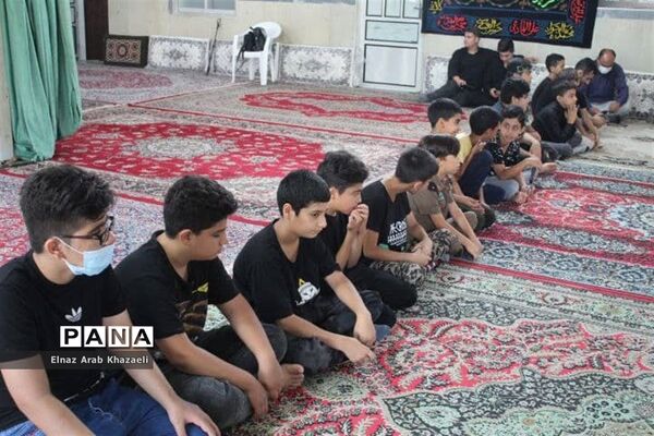 مراسم سوگواری احلی من العسل در میاندورود
