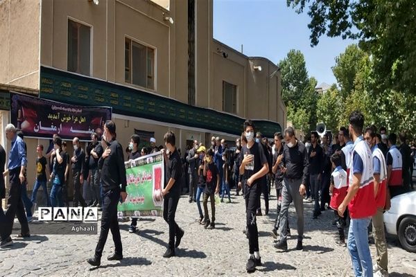 برگزاری مراسم سوگواره احلی من العسل در شهرستان نطنز