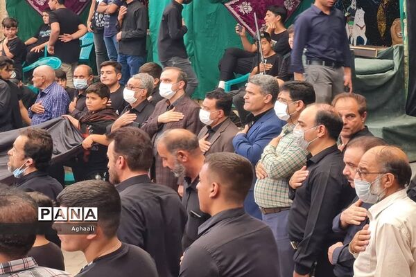 برگزاری مراسم سوگواره احلی من العسل در شهرستان نطنز