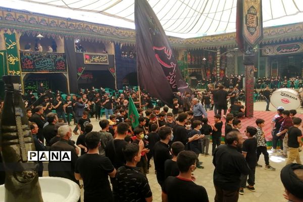 برگزاری مراسم سوگواره احلی من العسل در شهرستان نطنز