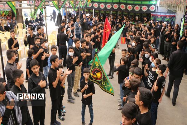 برگزاری مراسم سوگواره احلی من العسل در شهرستان شهرضا